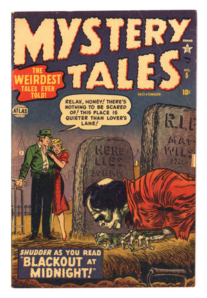 Mystery Tales 5 VG+ (4.5) (1952)