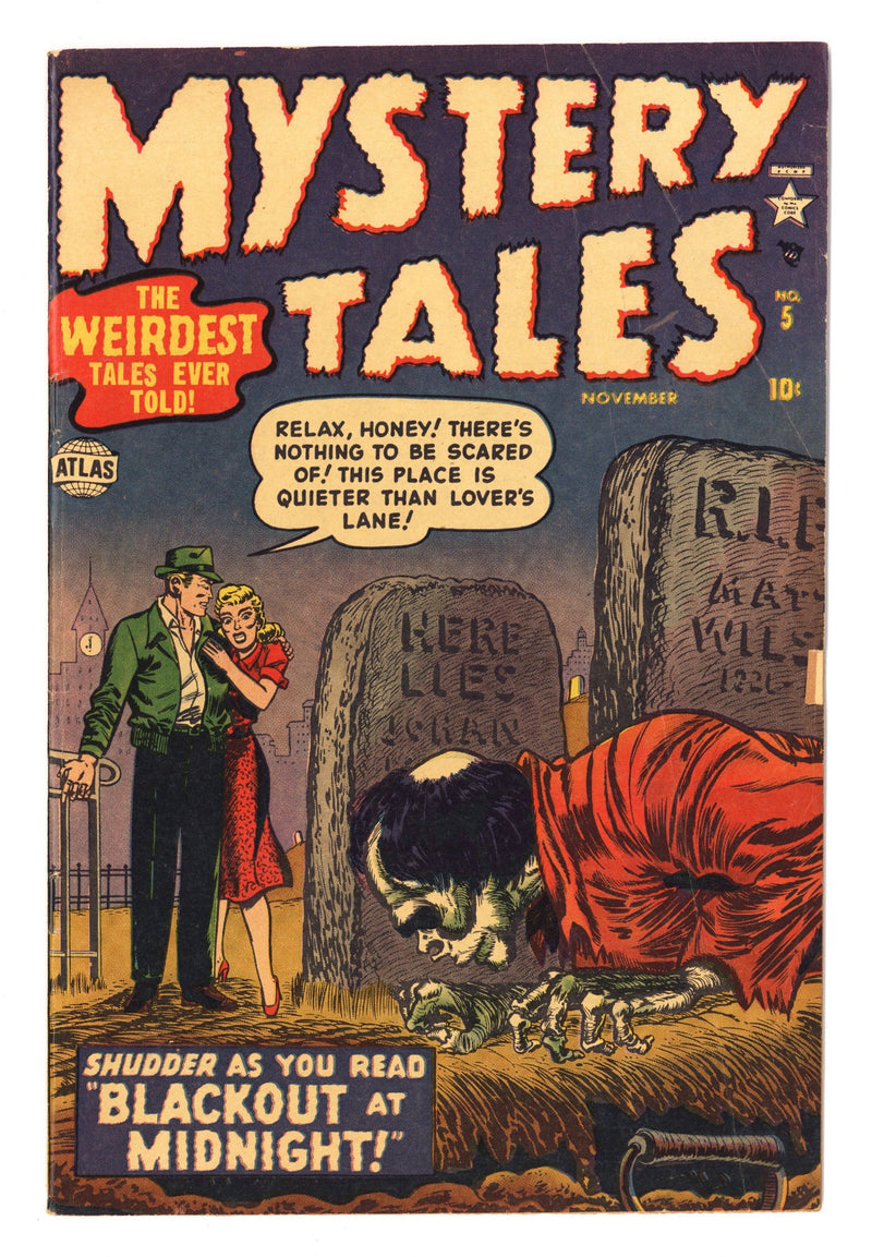 Mystery Tales 5 VG+ (4.5) (1952) 