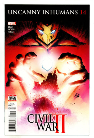 Uncanny Inhumans 14 High Grade (2016)