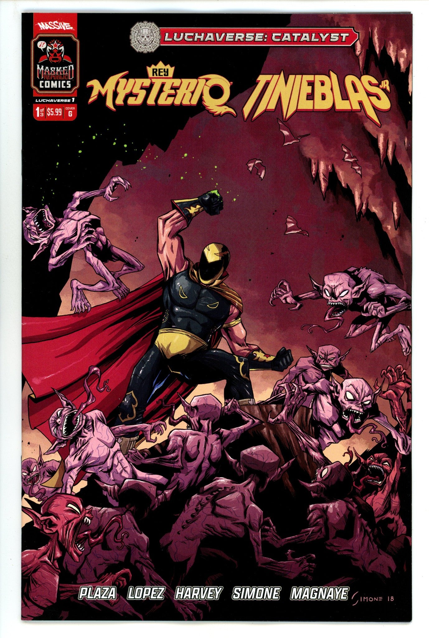 Luchaverse 1 Simone Incentive Variant NM- (2024)