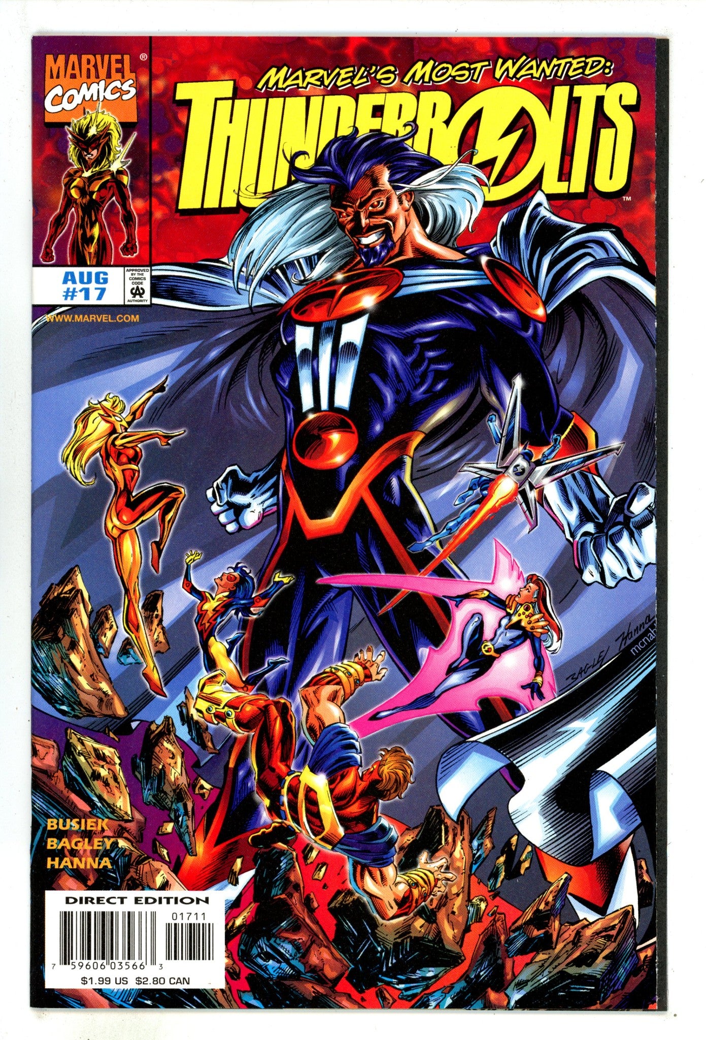 Thunderbolts Vol 1 17 High Grade (1998) 