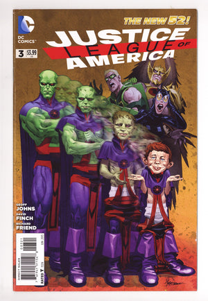 Justice League of America Vol 3 3 High Grade (2013) Mejia Variant