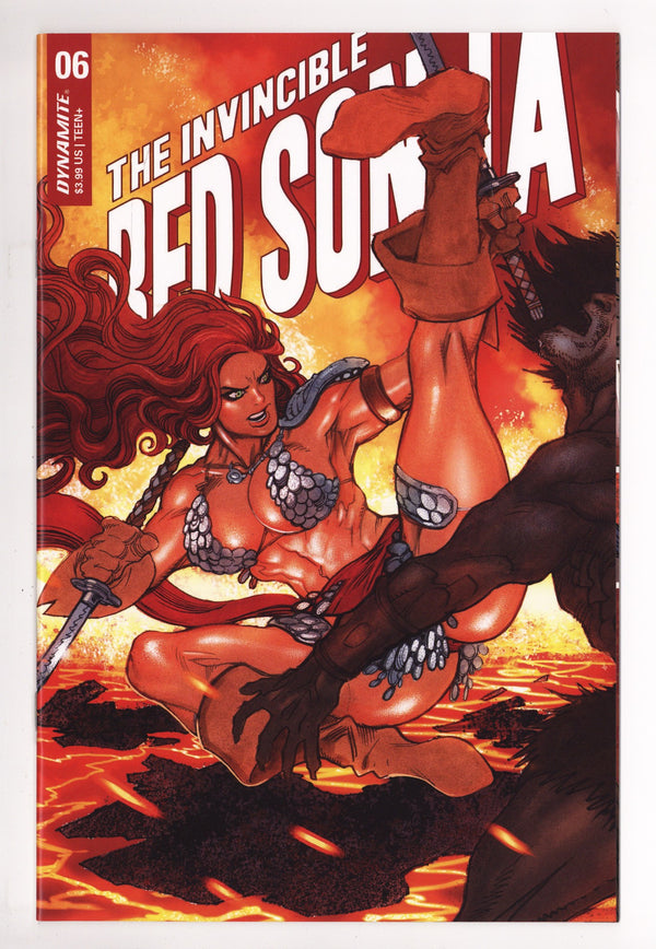 The Invincible Red Sonja   6  High Grade   (2021) Moritat     Variant