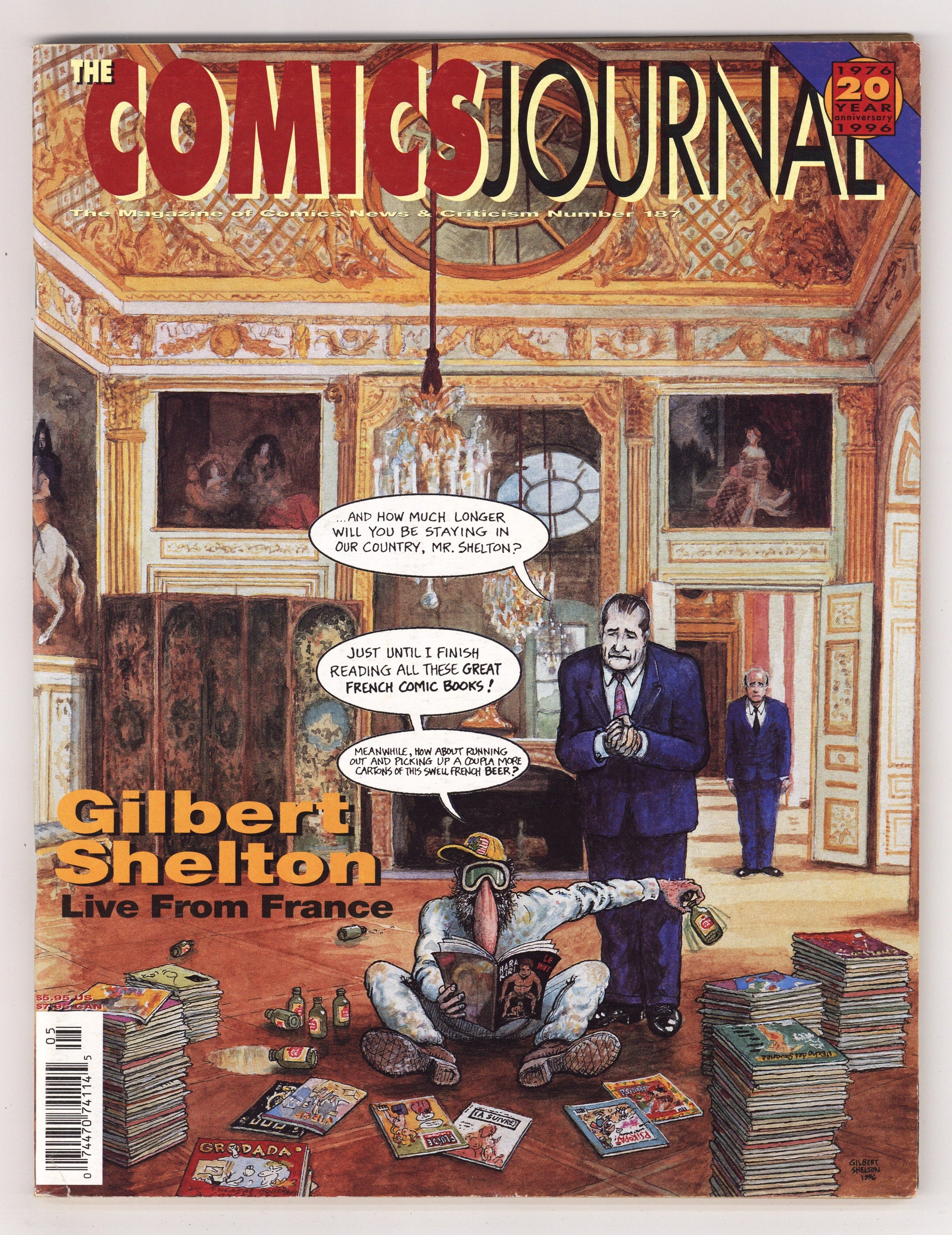 The Comics Journal 187 Low Grade (1996) 