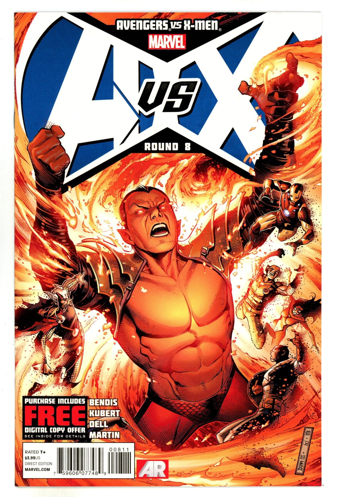 Avengers vs. X-Men 8 High Grade (2012) 