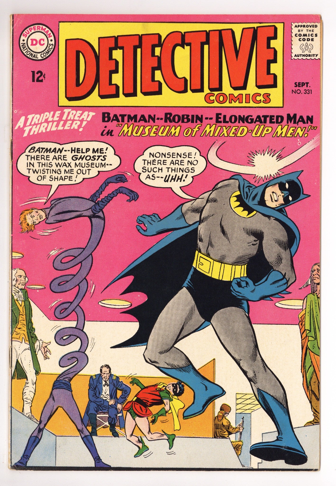 Detective Comics Vol 1 331 FN (6.0) Apparent, Bottom Staple Detached (1964) 