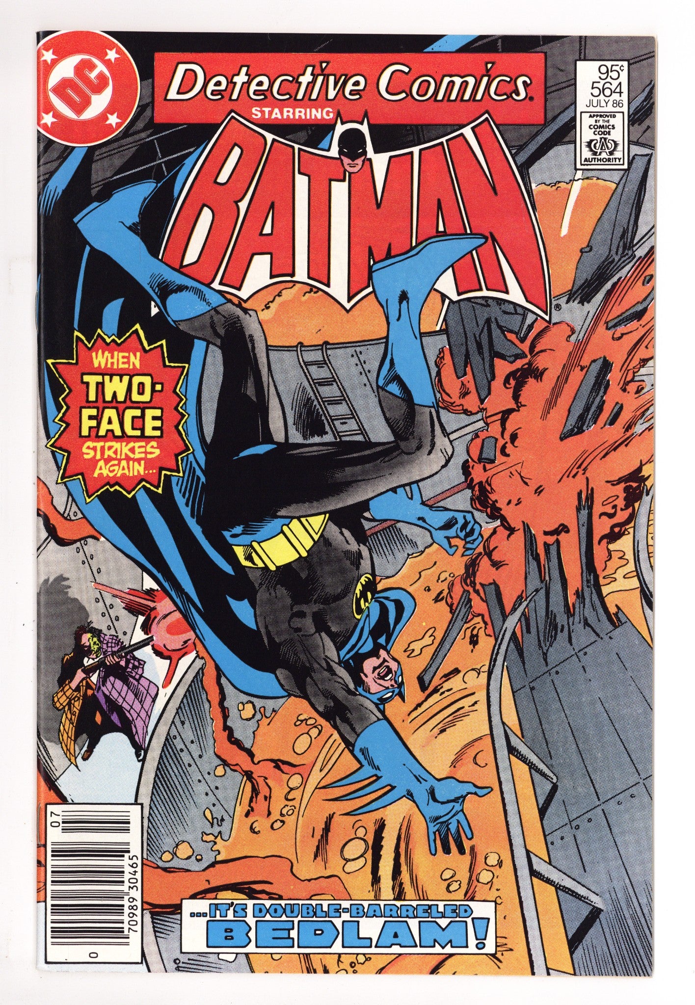 Detective Comics Vol 1 564 NM- (9.2) (1986) Canadian Price Variant 