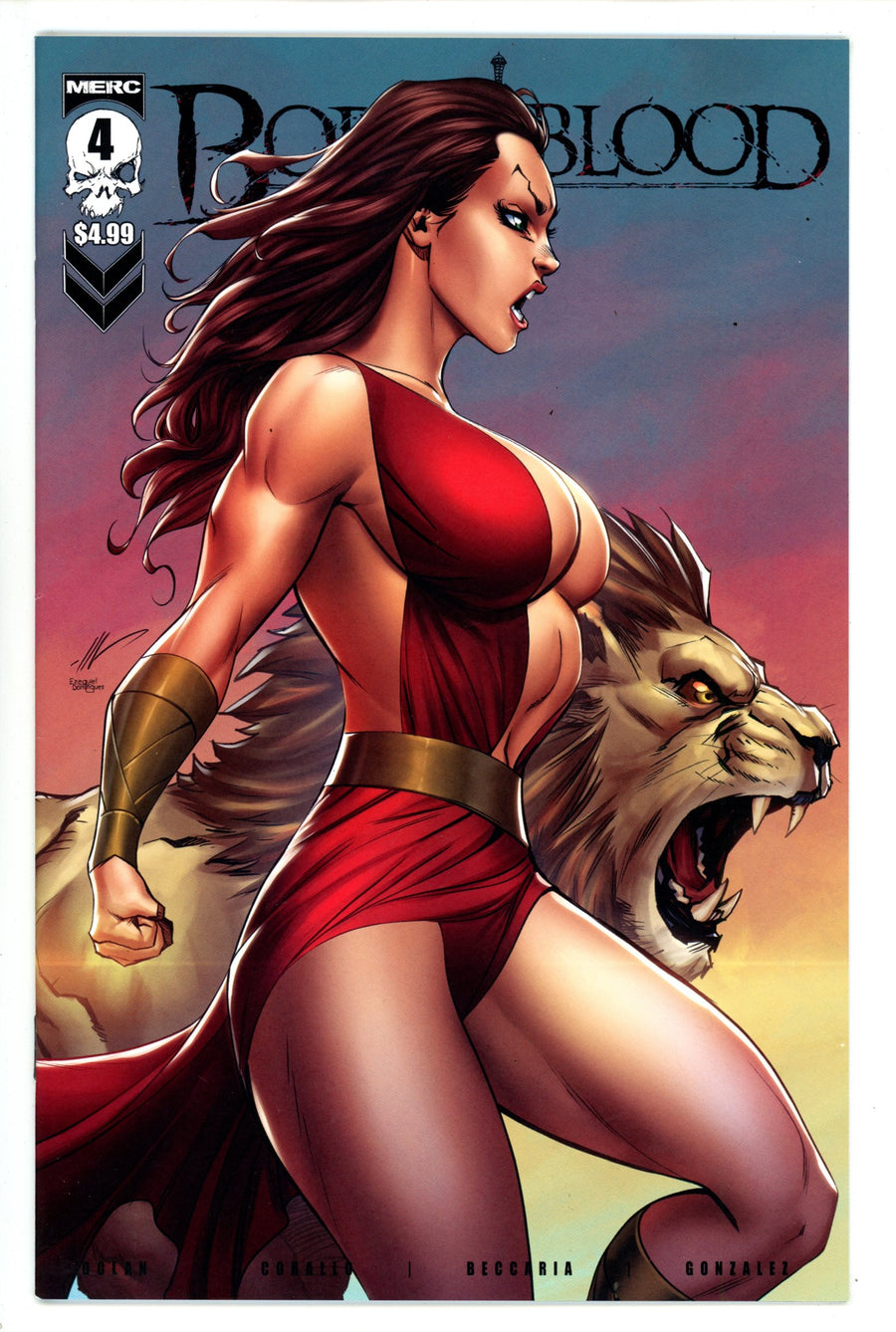Born of Blood 4 High Grade (2022) Garza Variant 