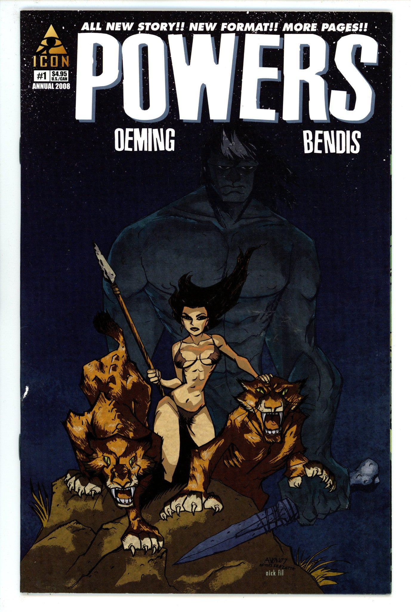 Powers Annual 2008 1 Mid Grade (2008) 