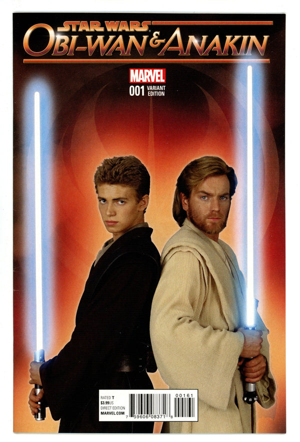 Obi-Wan and Anakin 1 VF/NM (9.0) (2016) Photo Incentive Variant
