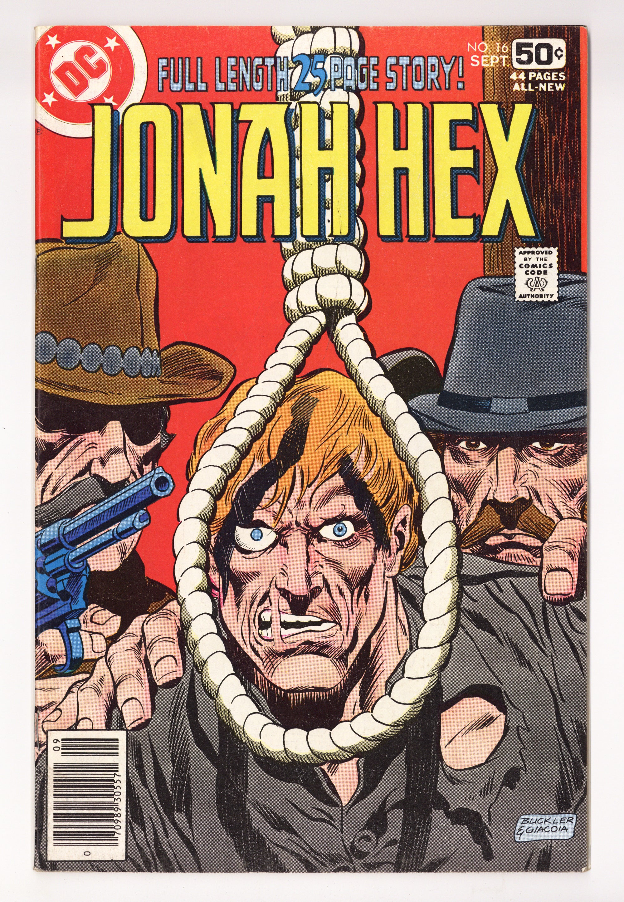 Jonah Hex Vol 1 16 Low Grade (1978) 