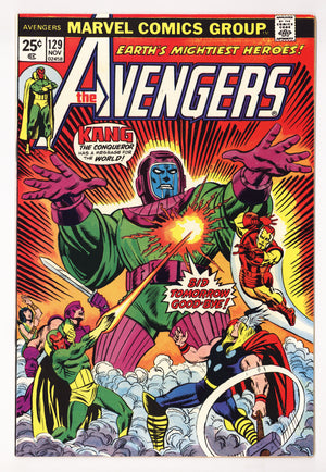 The Avengers Vol 1 129  VF/NM (9.0)   (1974)