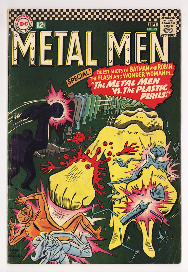 Metal Men Vol 1 21 VG+ (4.5) (1966)