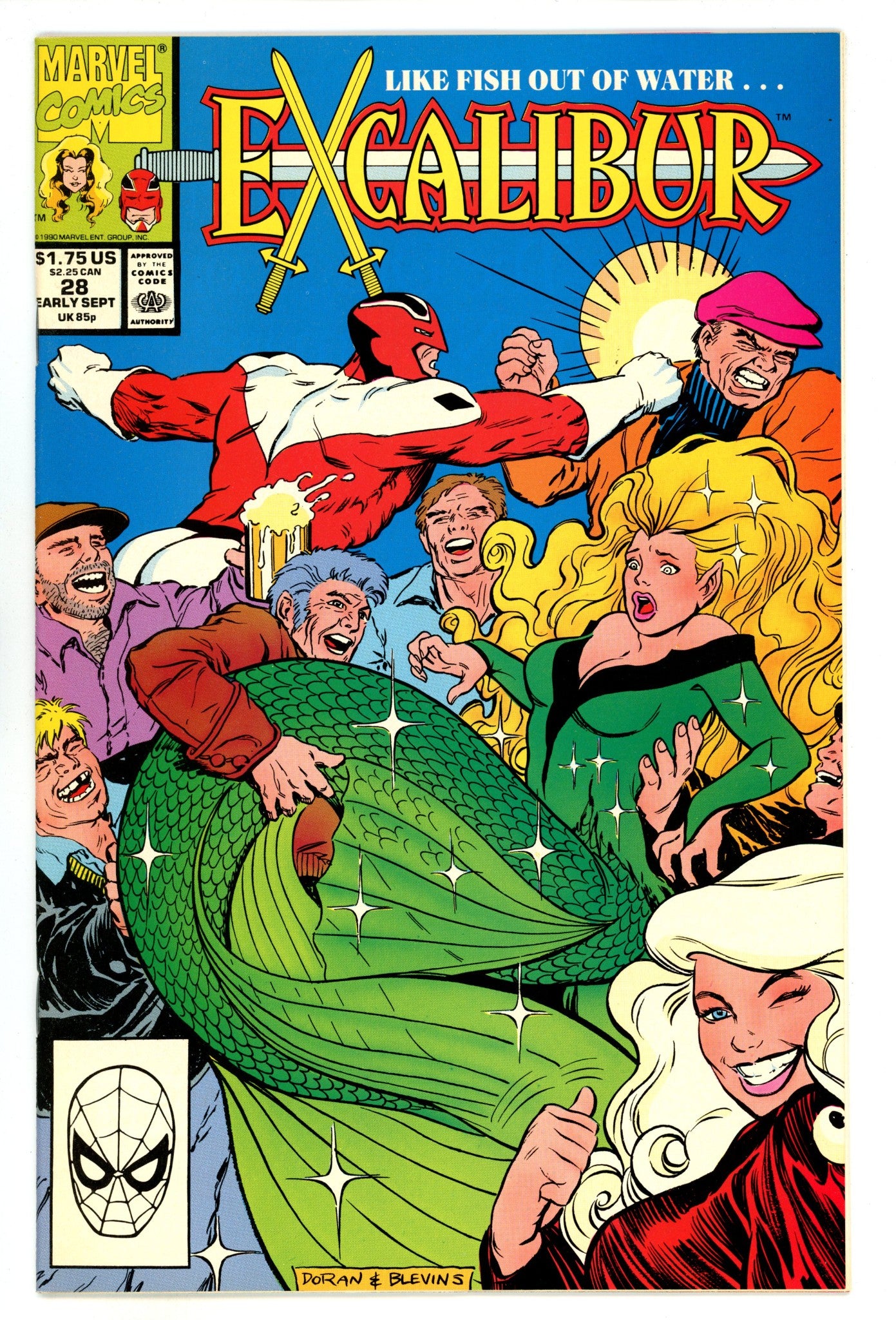 Excalibur Vol 1 28 High Grade (1990) 