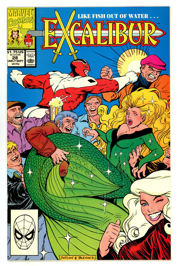 Excalibur Vol 1 28 High Grade (1990)