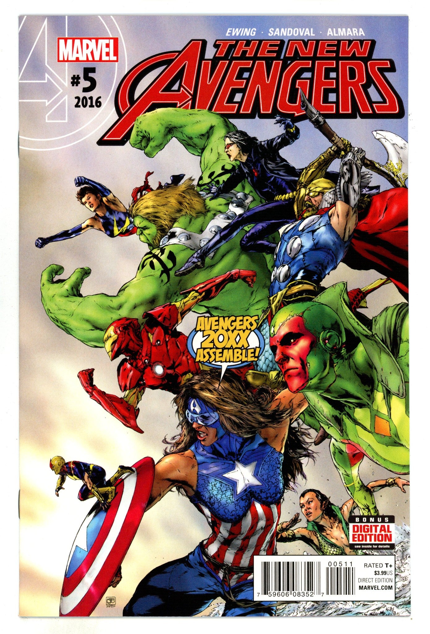 New Avengers Vol 4 5 High Grade (2016) 