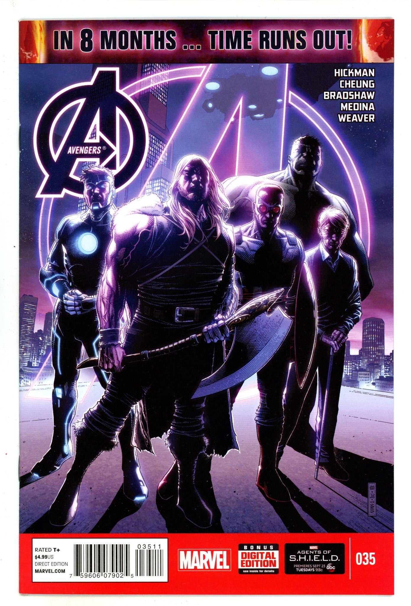 Avengers Vol 5 35 High Grade (2014) 