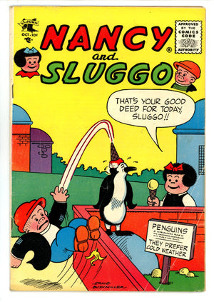 Nancy and Sluggo 125 VG+ (4.5) (1955) 