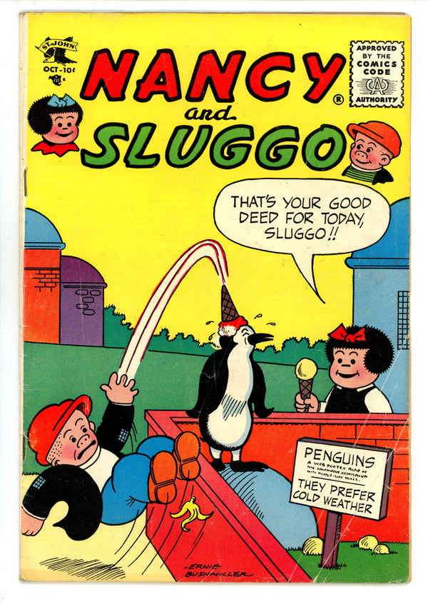 Nancy and Sluggo 125 VG+ (4.5) (1955)