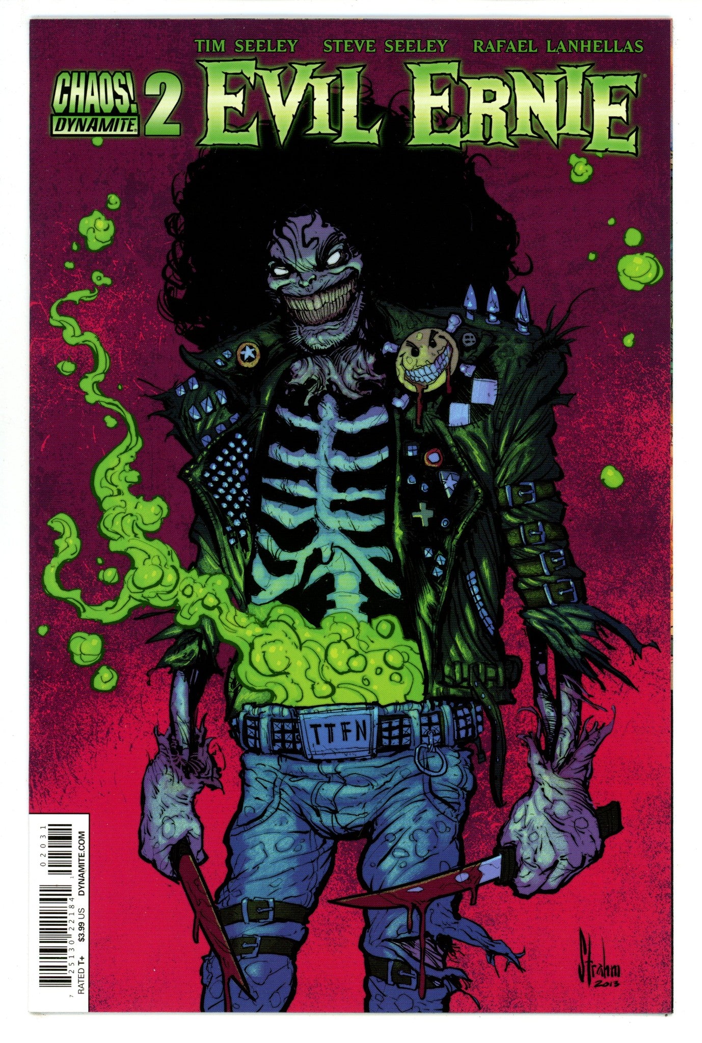 Evil Ernie Vol 2 2 High Grade (2014) Straham Variant 