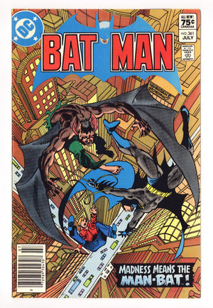 Batman Vol 1 361 FN/VF (7.0) (1983) Canadian Price Variant