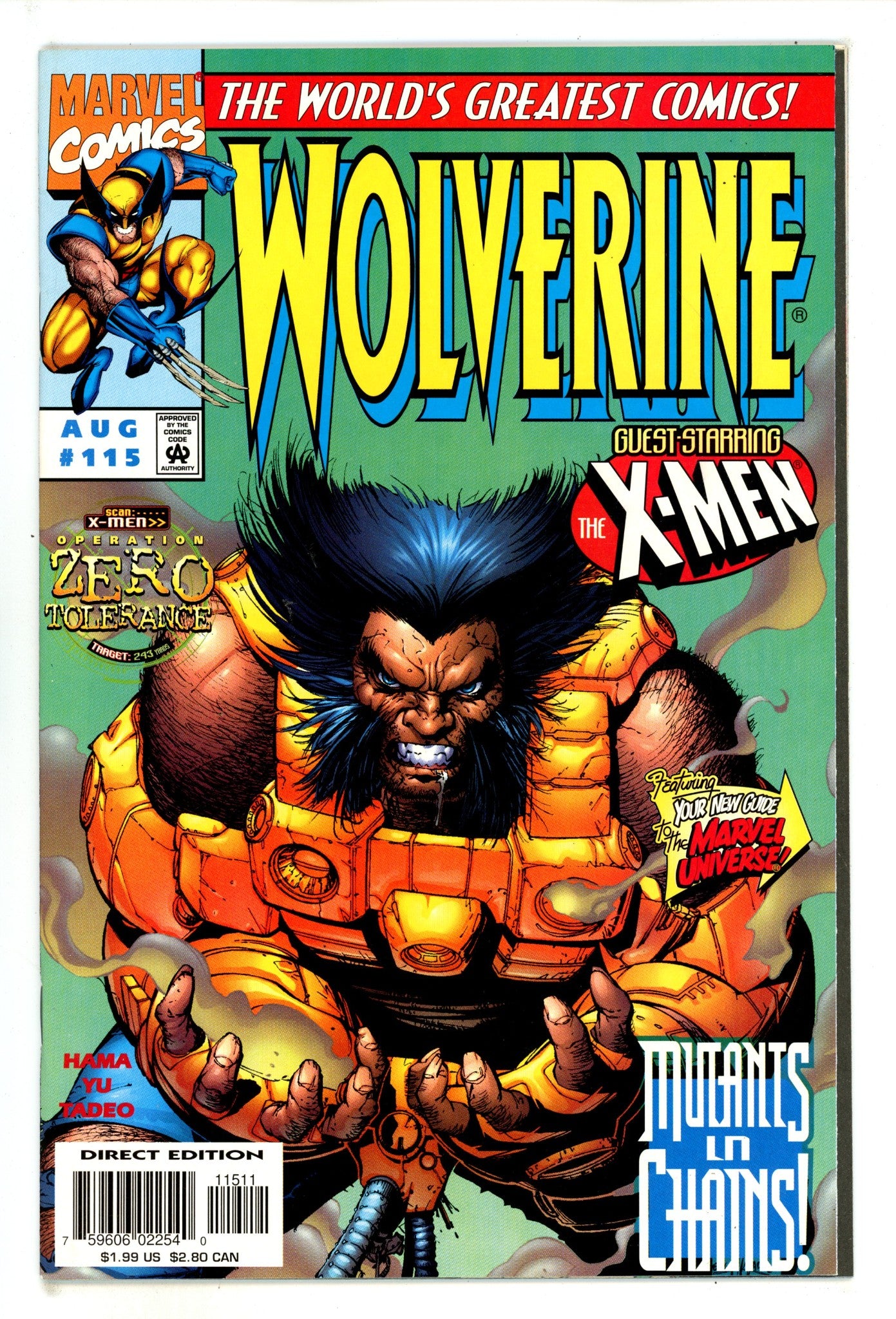 Wolverine Vol 2 115 High Grade (1997) 