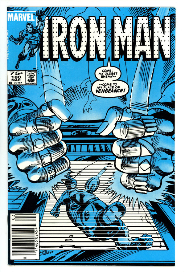 Iron Man Vol 1 180 High Grade (1984) Canadian Price Variant