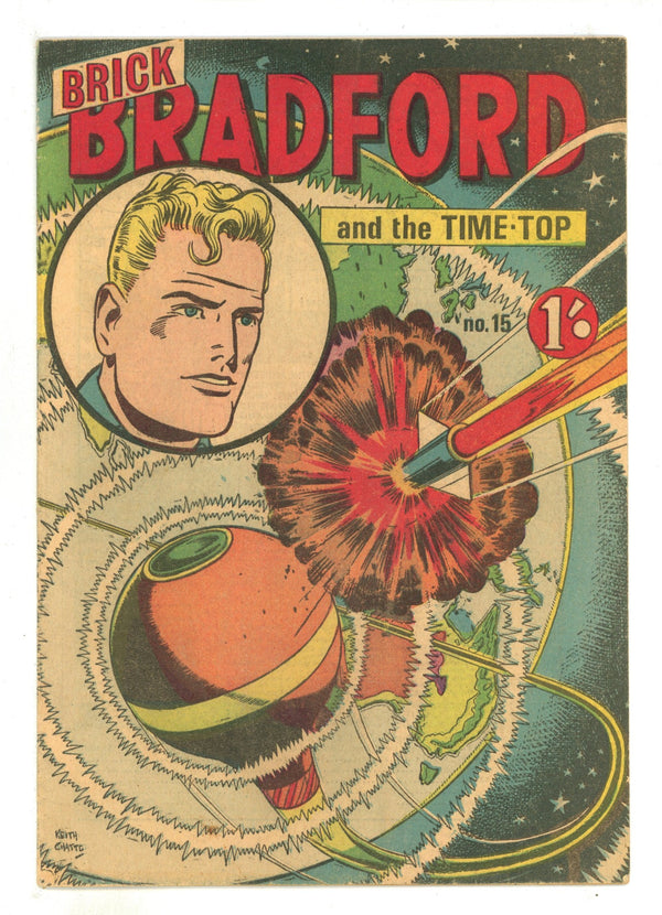 Brick Bradford 15 VG- (3.5) (1964)