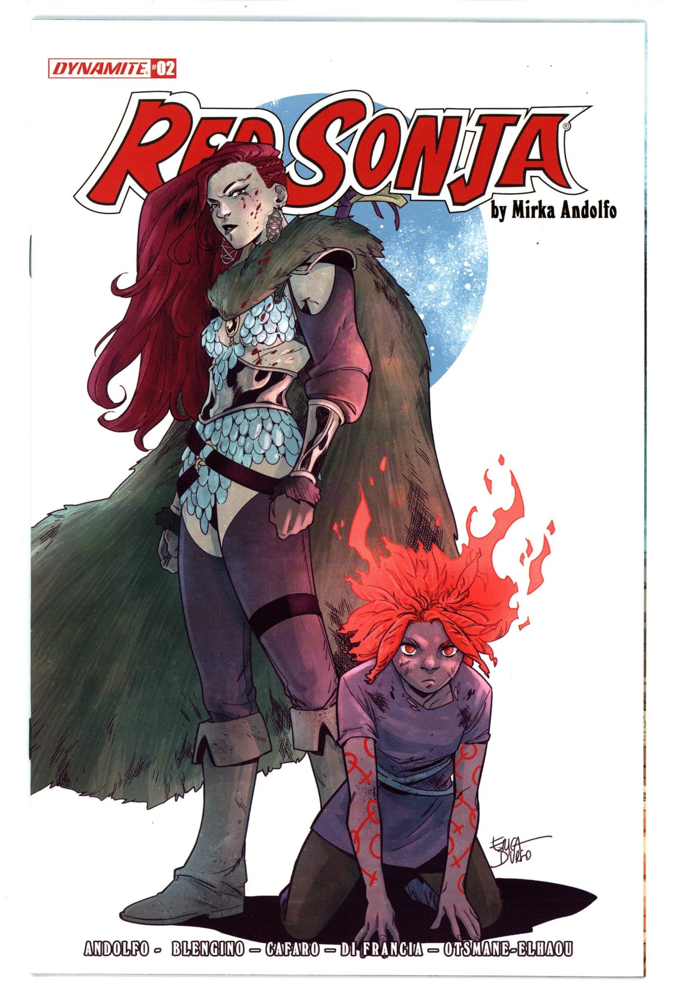 Red Sonja Vol 6 2 High Grade (2021) D'Urso Variant 
