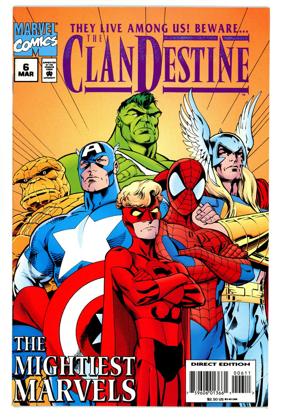 ClanDestine Vol 1 6 High Grade (1995) 