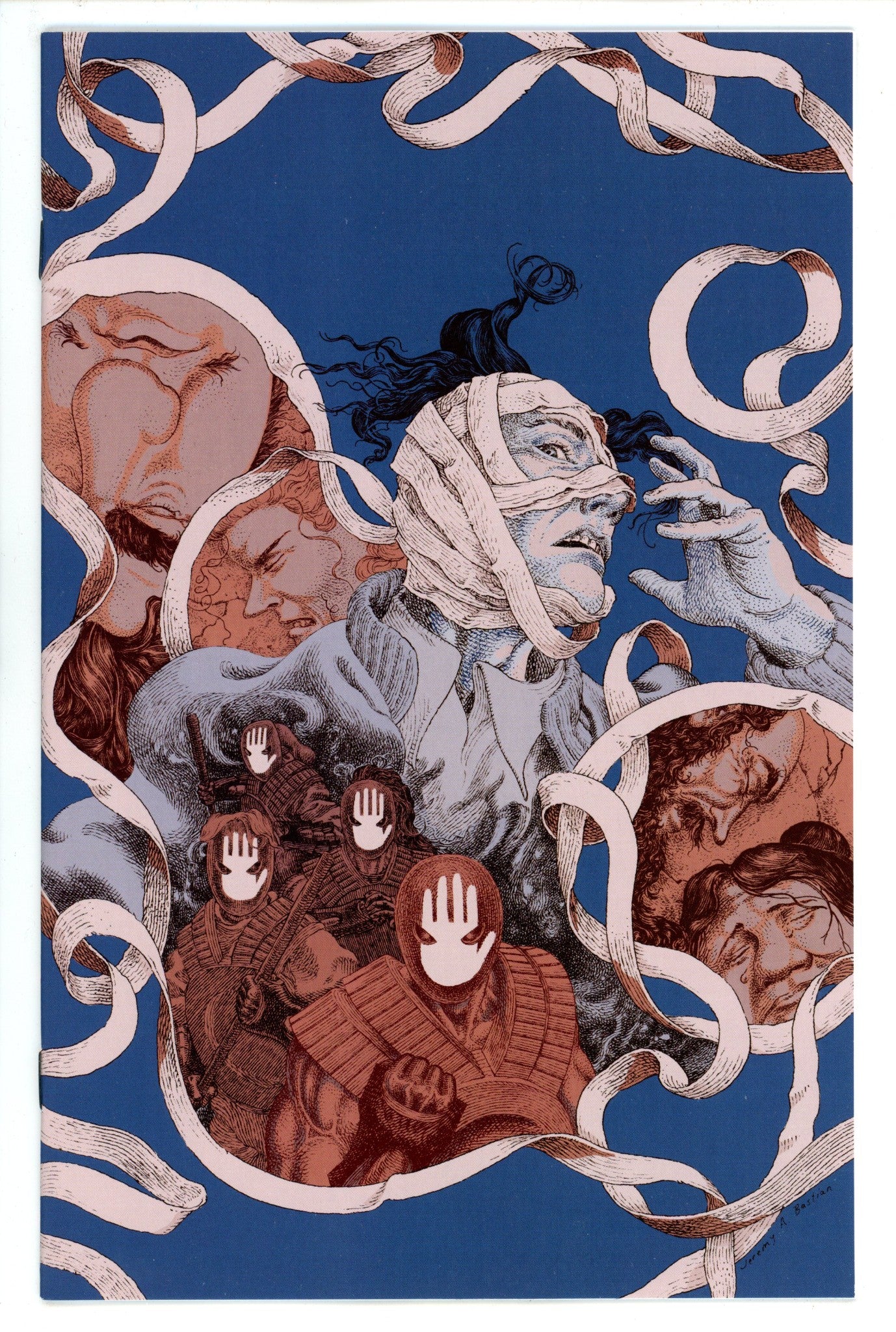 Faceless And The Family 4 Bastian Virgin Incentive Variant VF/NM (2024)