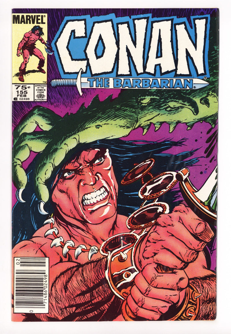 Conan the Barbarian Vol 1 155 Low Grade (1984) Canadian Price Variant 