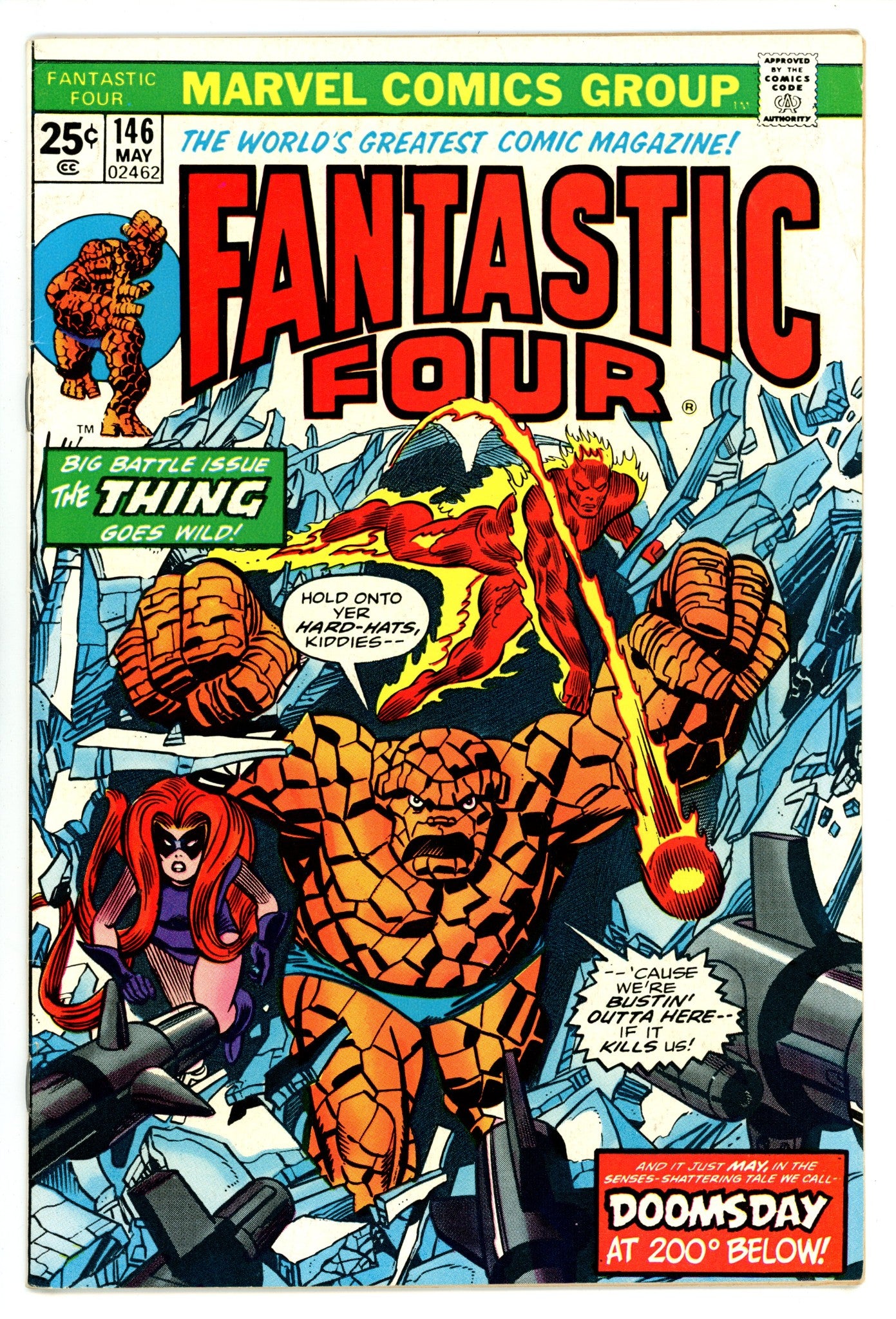 Fantastic Four Vol 1 146  FN- (5.5)   (1974)        