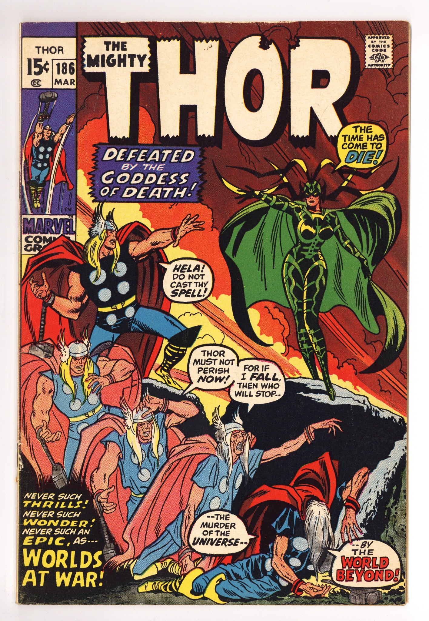 Thor Vol 1 186 FN (6.0) (1971) 