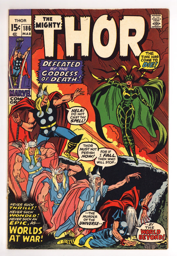 Thor Vol 1 186 FN (6.0) (1971)
