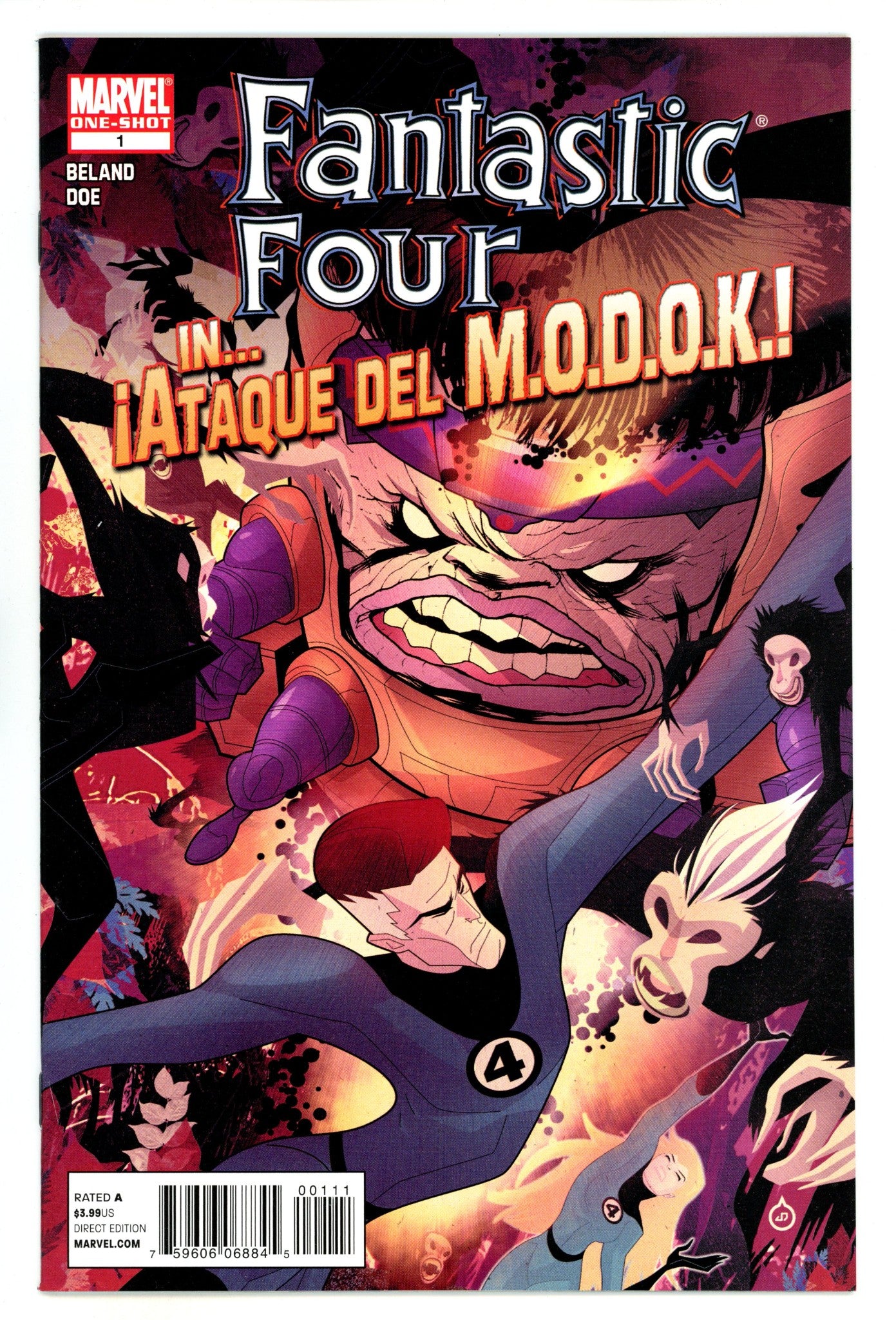 Fantastic Four in...Ataque Del M.O.D.O.K.! 1 High Grade (2010) 