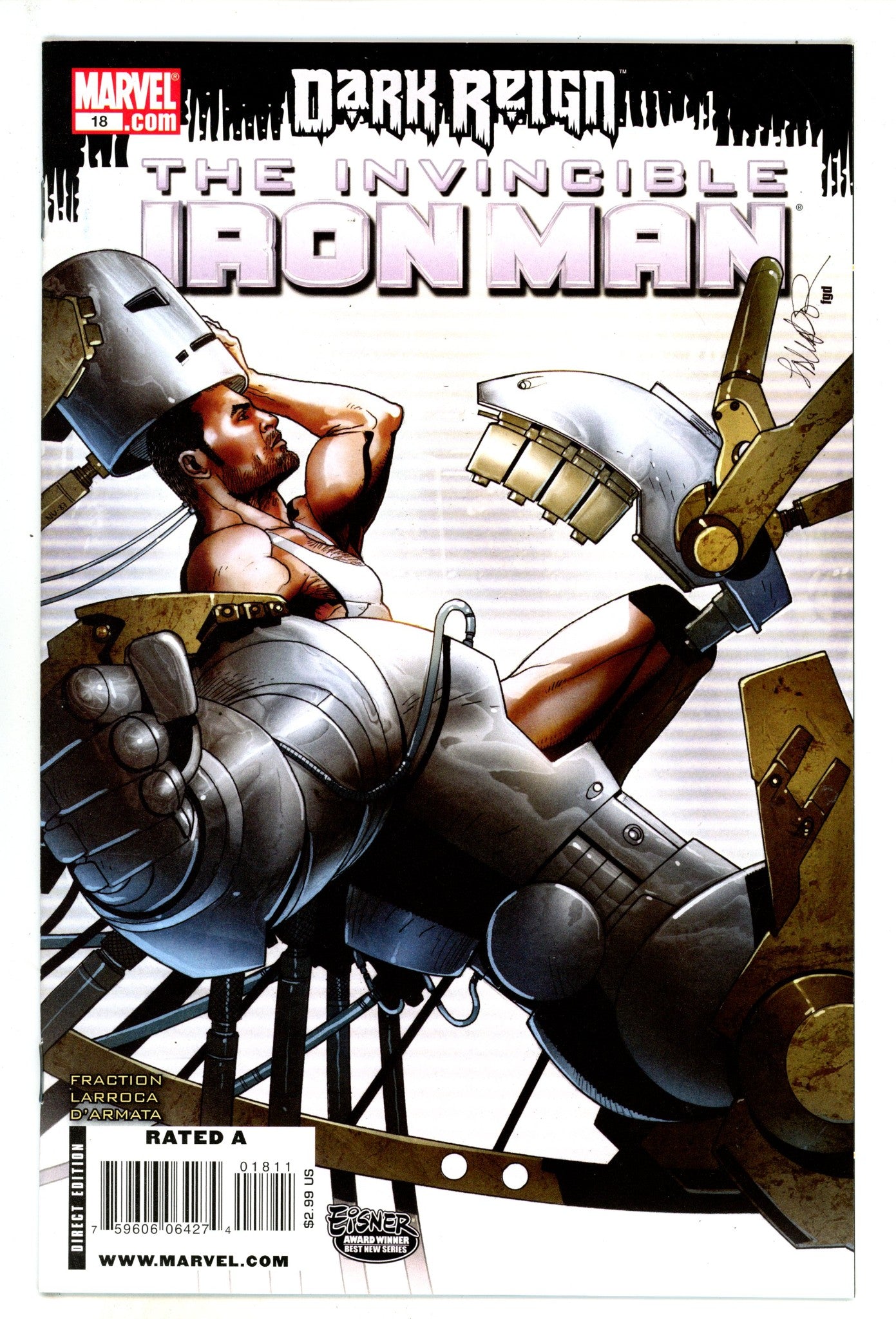 Invincible Iron Man Vol 1 18 High Grade (2010) 