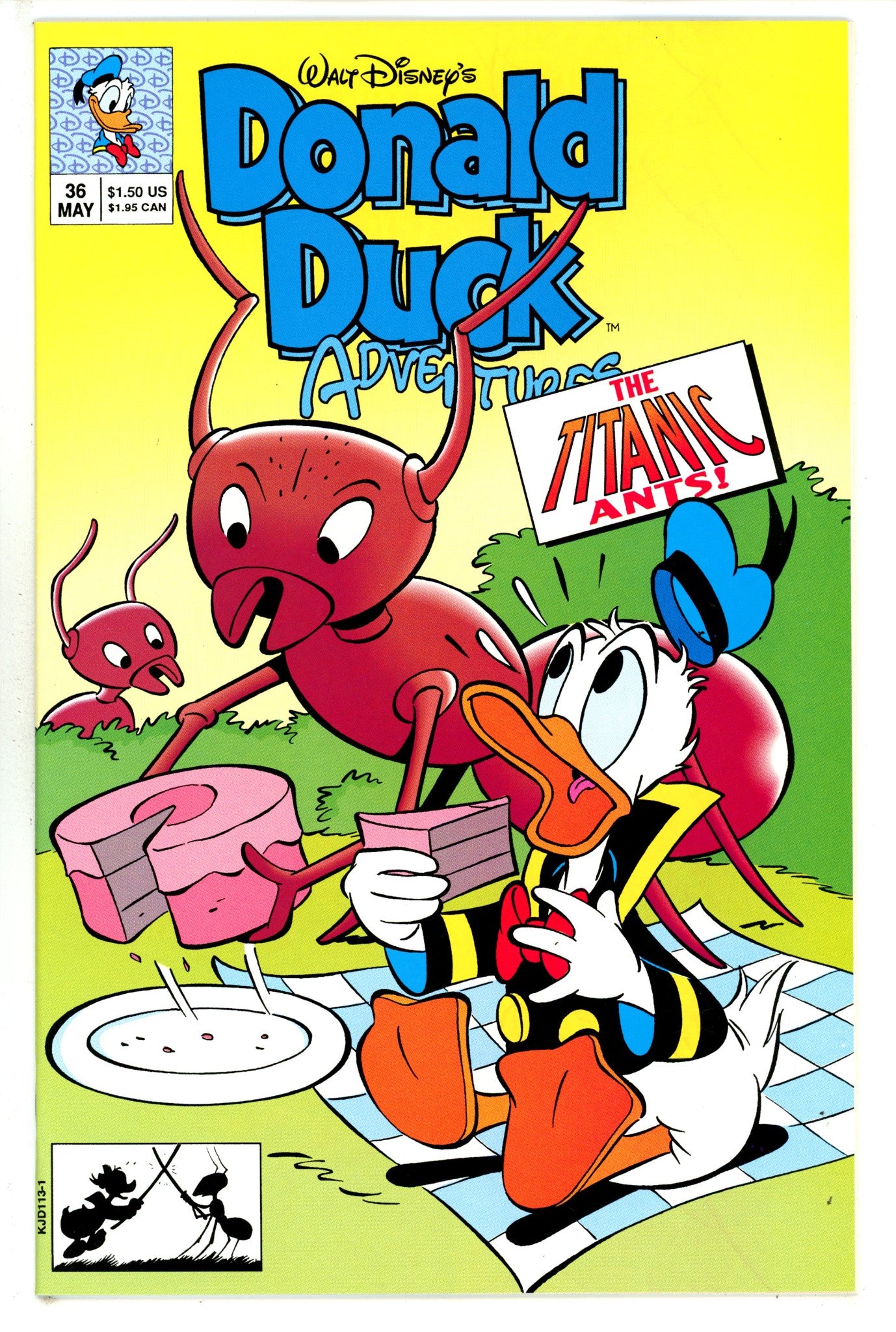Walt Disney's Donald Duck Adventures Vol 2 36 NM- (1993)