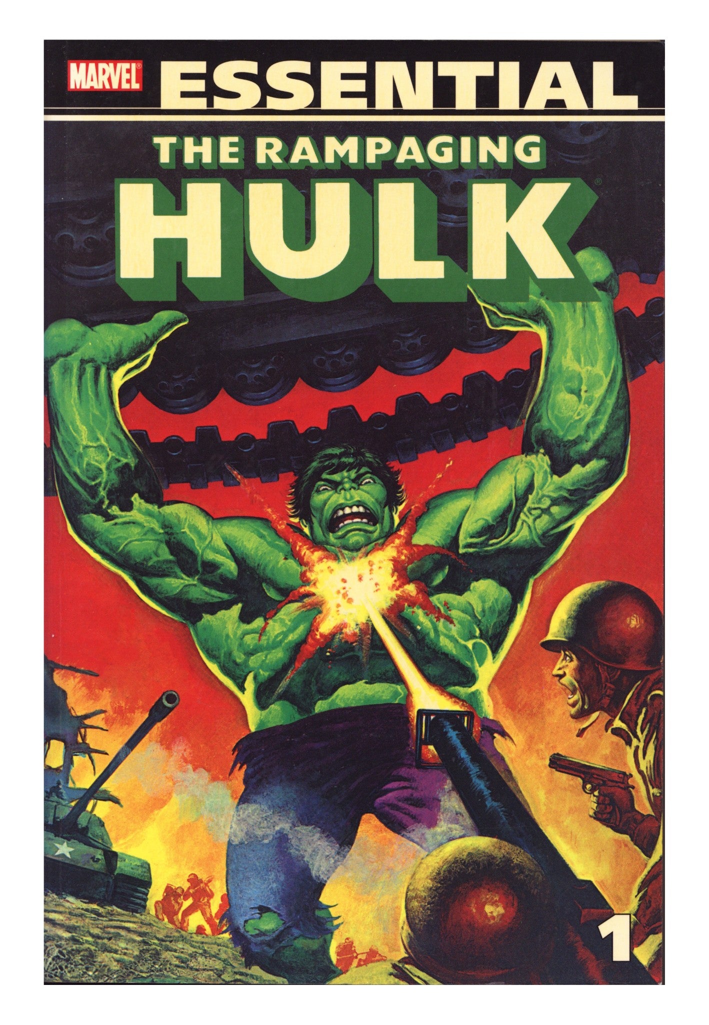Essential Rampaging Hulk TPB Vol 1   Mid Grade   (2008)        