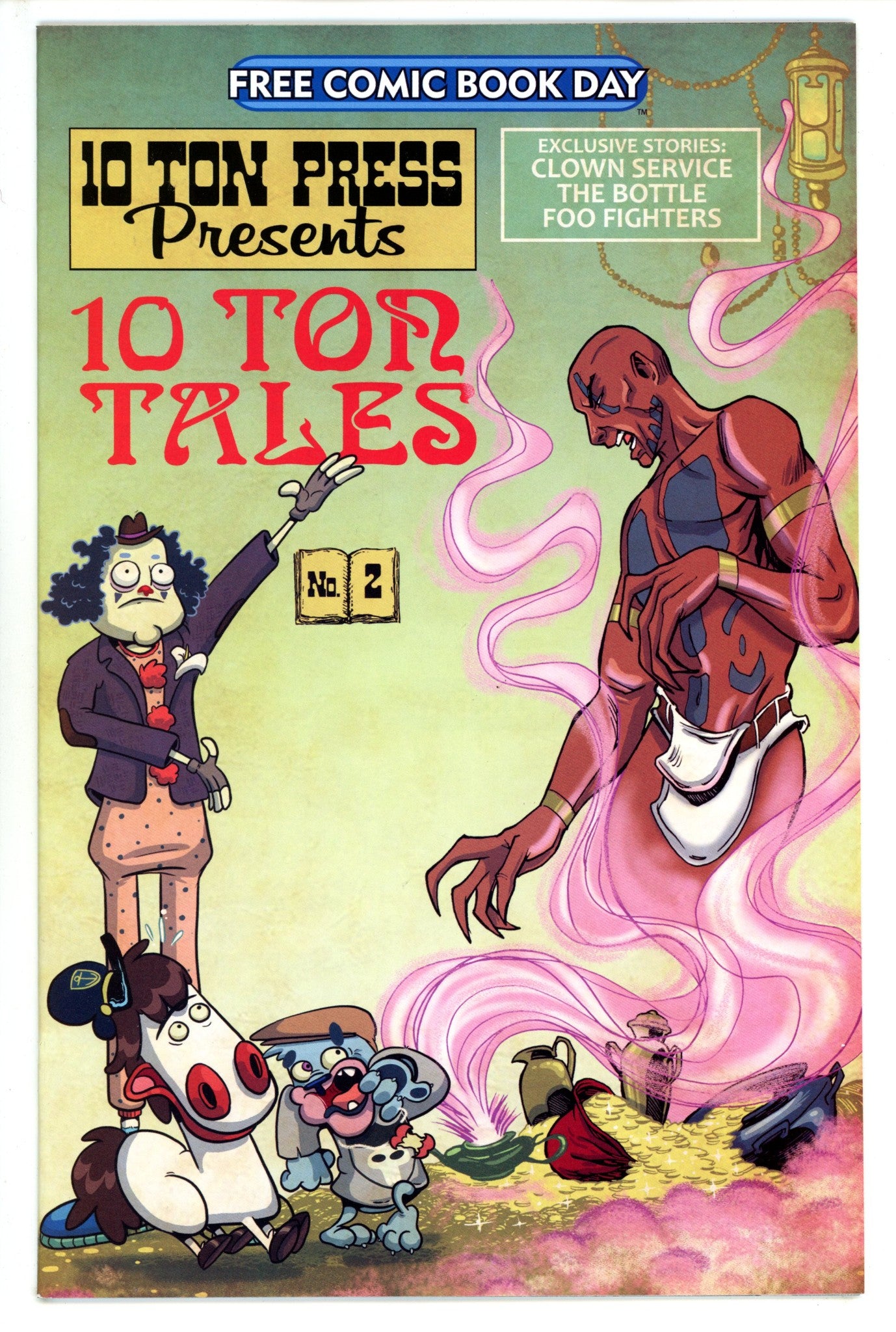 FCBD 10 Ton Press Presents 10 Ton Tales 1 Unstamped (2022)