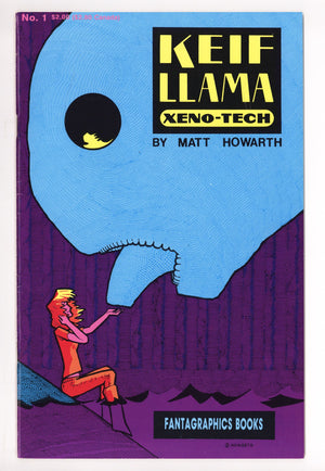 Keif Llama -- Xeno-Tech Vol 1 1 Mid Grade (1988)