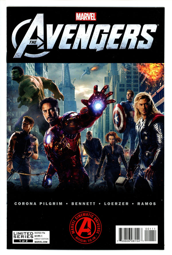 Marvel's The Avengers 1 NM- (9.2) (2014)