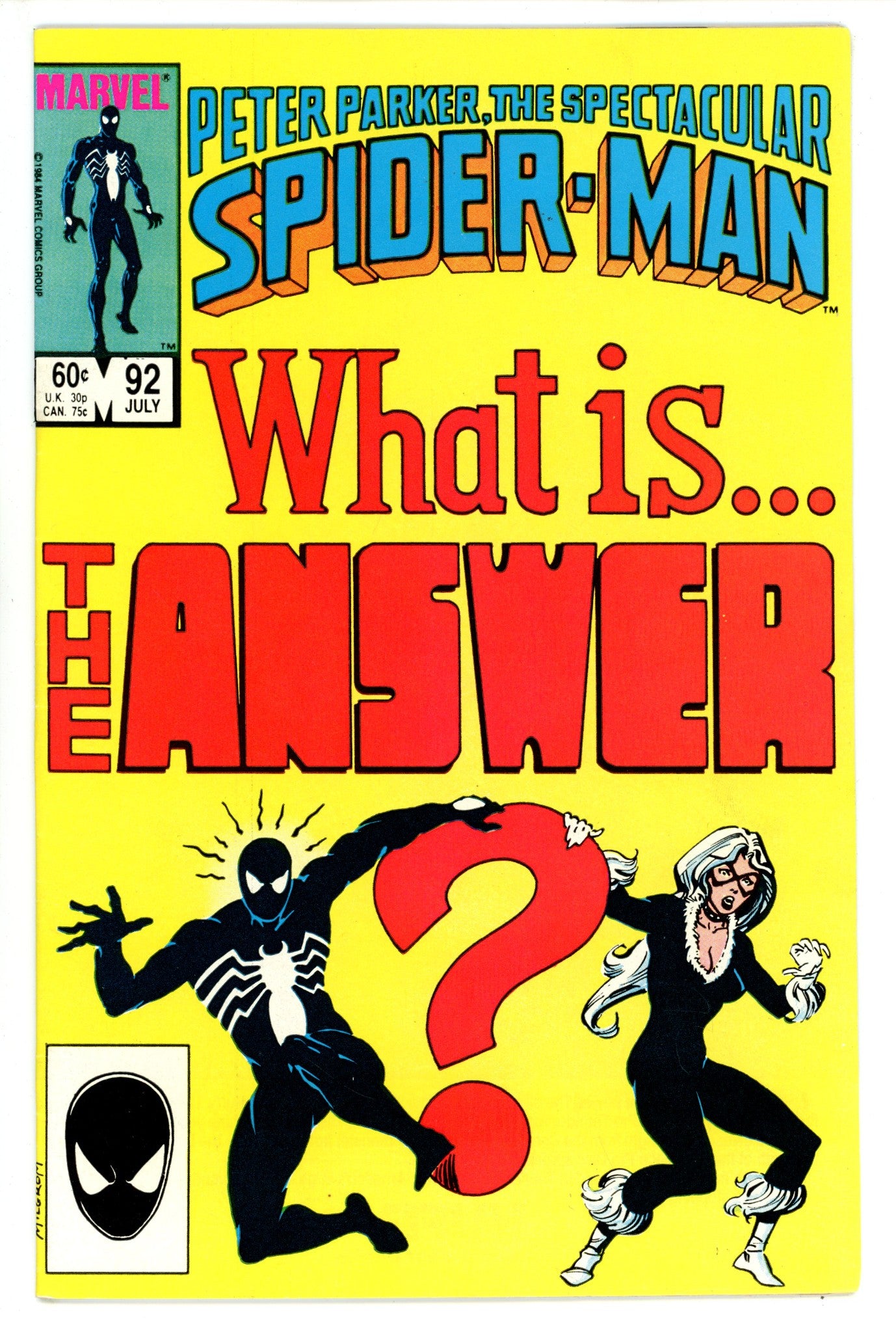 The Spectacular Spider-Man Vol 1 92 (1984)