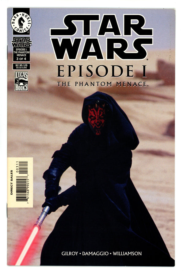 Star Wars: Episode I The Phantom Menace 3 FN/VF (7.0) (1999) Photo Variant