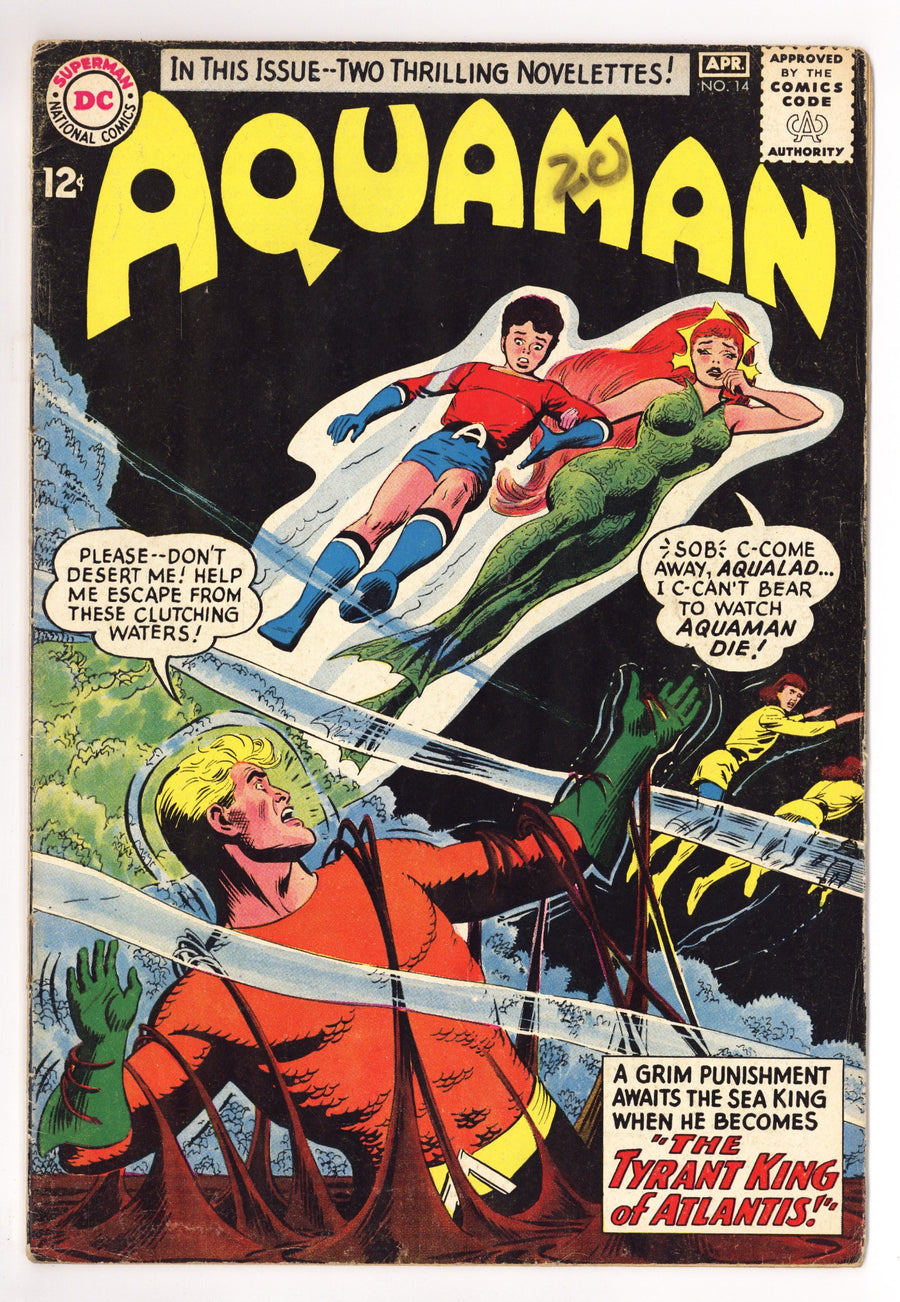 Aquaman Vol 1 14 VG+ (4.5) (1964) 