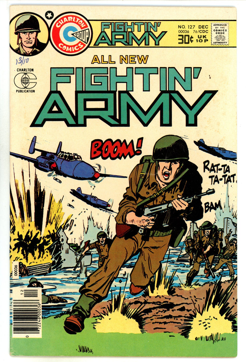 Fightin' Army 127 FN/VF (7.0) (1976) 