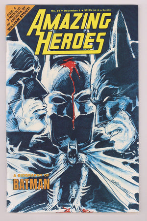 Amazing Heroes 84 Mid Grade (1985)