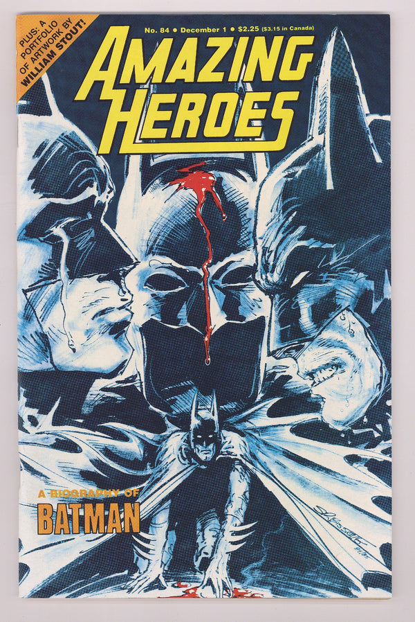 Amazing Heroes 84 Mid Grade (1985)