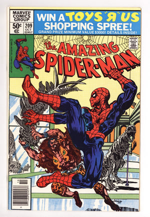 The Amazing Spider-Man Vol 1 209 FN+ (6.5) (1980) Newsstand