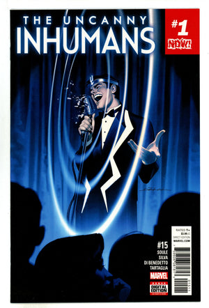 Uncanny Inhumans 15 High Grade (2017)
